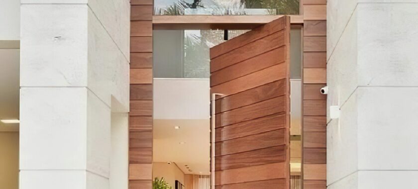 custom front exterior door
